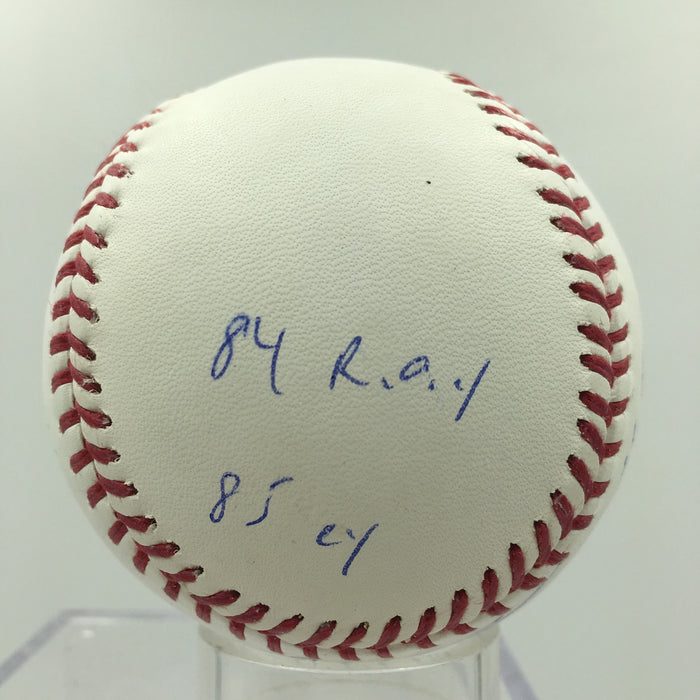 Dwight Doc Gooden Signed Heavily Inscribed MLB Baseball PSA DNA COA