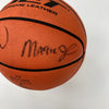 Michael Jordan Bill Russell Magic Johnson Larry Bird Signed Basketball UDA & JSA