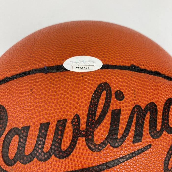 1991-92 LSU Team Signed Final Four Game Used Basketball Shaquille O'Neal JSA