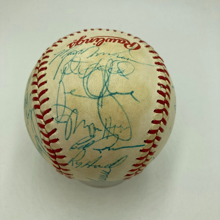 1982 Milwaukee Brewers AL Champs Team Signed World Series Baseball