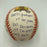 Beautiful Stan Musial Signed Heavily Inscribed Career STAT Baseball RJ COA