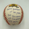 Beautiful Stan Musial Signed Heavily Inscribed Career STAT Baseball RJ COA