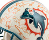 1972 Miami Dolphins Super Bowl Champs Team Signed Full Size Helmet PSA & Beckett