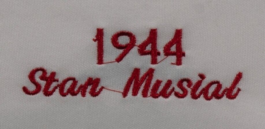 Stan Musial Signed Heavily Inscribed STATS St. Louis Cardinals Jersey PSA DNA