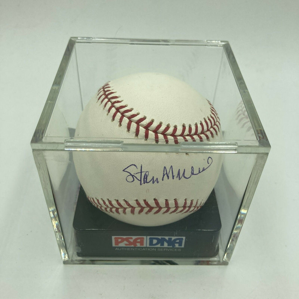 Stan Musial Signed Official Major League Baseball PSA DNA Graded 9.5 Mint+