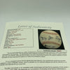 Joe Dugan "Jumping Joe" Signed Major League Baseball 1927 New York Yankees JSA