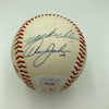 1986 New York Mets World Series Champs Team Signed W.S. Baseball JSA COA