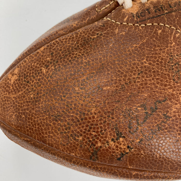 1929 Notre Dame Fighting Irish Undefeated Champs Team Signed Football JSA