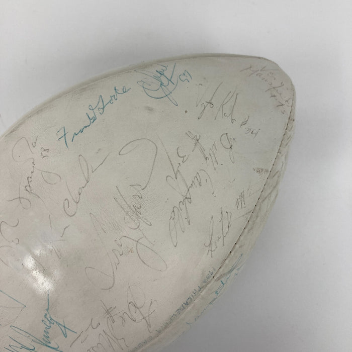 1982 Philadelphia Eagles Team Signed Wilson NFL Football Beckett COA