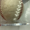 1969 New York Mets World Series Champs Team Signed Baseball Tom Seaver CAS