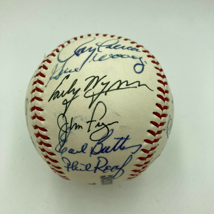 Brooks Robinson HOF Signed Cracker Jack Old Timers Game Baseball Beckett COA