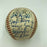 Beautiful 1957 Milwaukee Braves World Series Champs Team Signed Baseball JSA COA