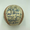 Beautiful 1957 Milwaukee Braves World Series Champs Team Signed Baseball JSA COA