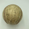 Eddie Collins Al Simmons Cochrane 1929 A's W.S Champs Team Signed Baseball JSA