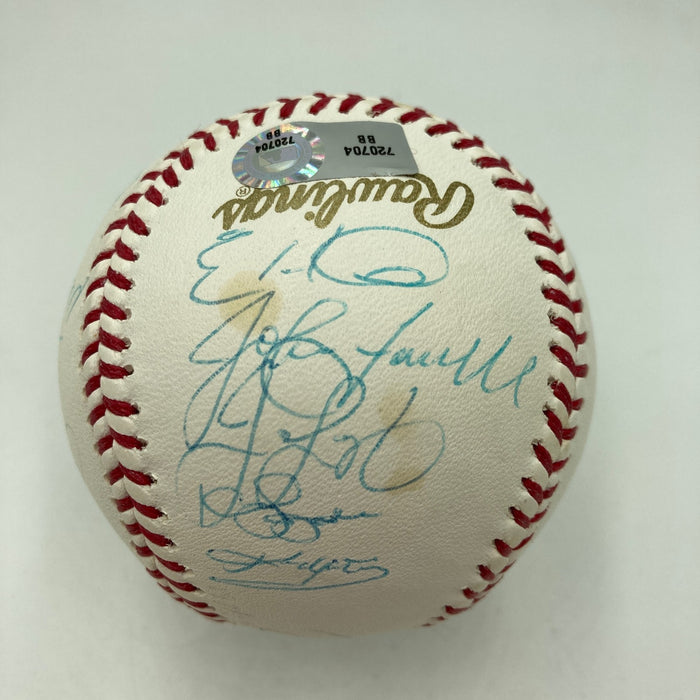 2007 Boston Red Sox World Series Champs Team Signed W.S. Baseball Steiner COA