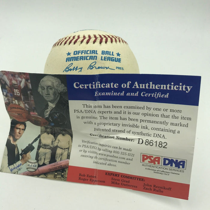 Earliest Known 1992 Derek Jeter Pre Rookie Single Signed Baseball PSA DNA COA