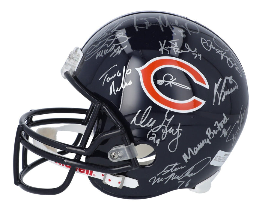 1985 Chicago Bears Super Bowl Champs Team Signed Full Size Helmet Fanatics