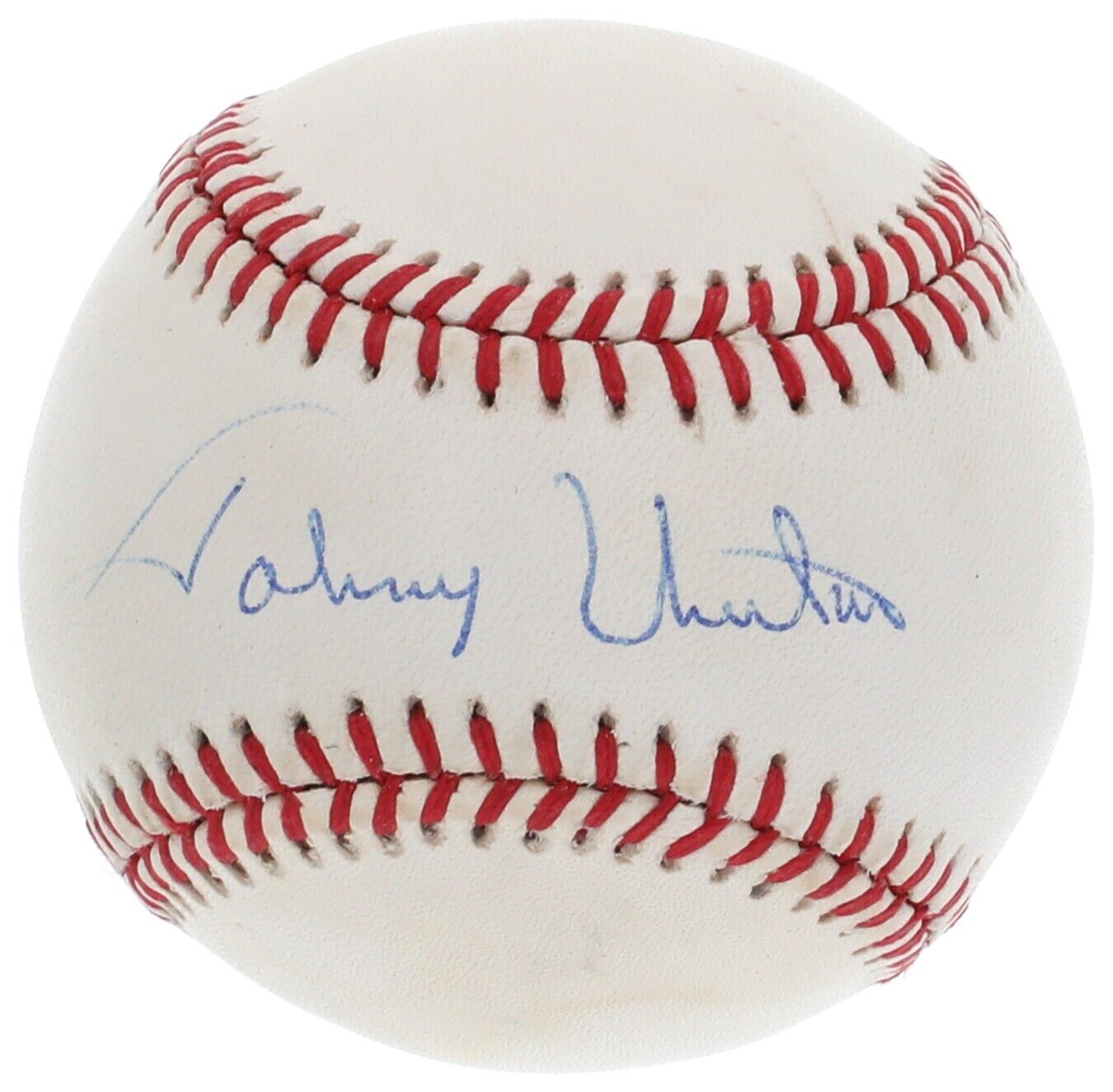 Johnny Unitas Signed American League Baseball PSA DNA NFL Colts Hall Of Fame