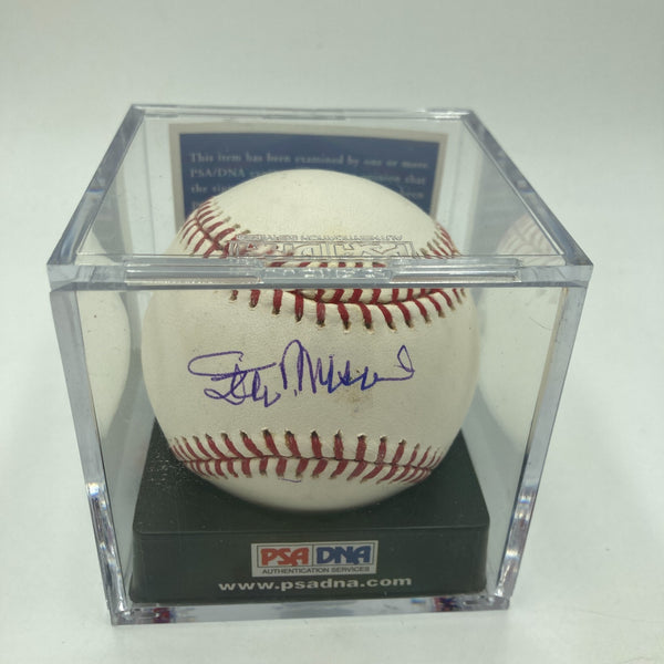 Stan Musial Signed MLB Baseball PSA DNA Graded 10 Auto 9.5 Overall