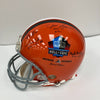 Jim Brown Cleveland Browns Hall Of Fame Legends Signed Full Size Helmet JSA COA