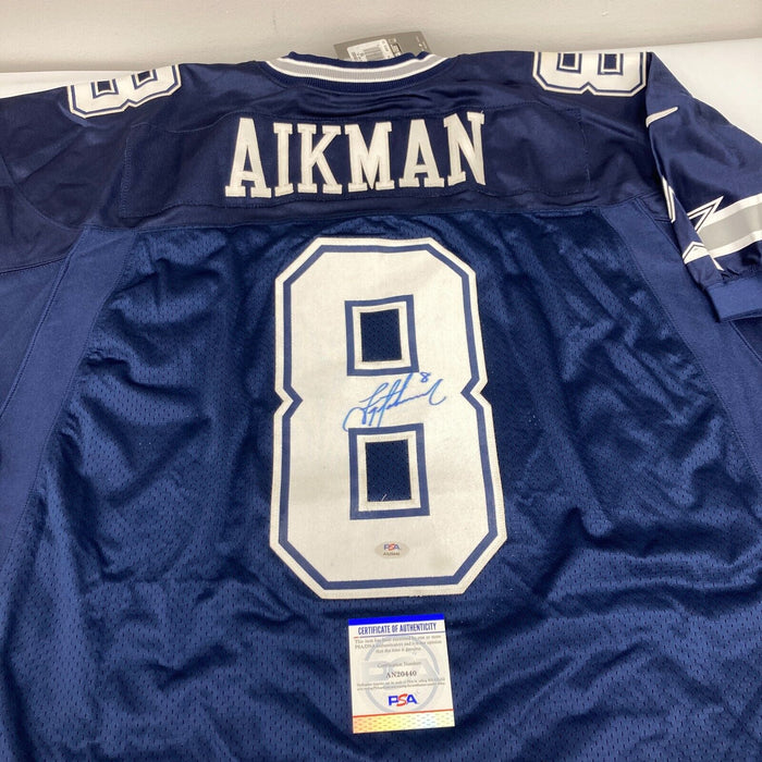 Troy Aikman Signed Authentic Nike Game Model Jersey PSA DNA COA