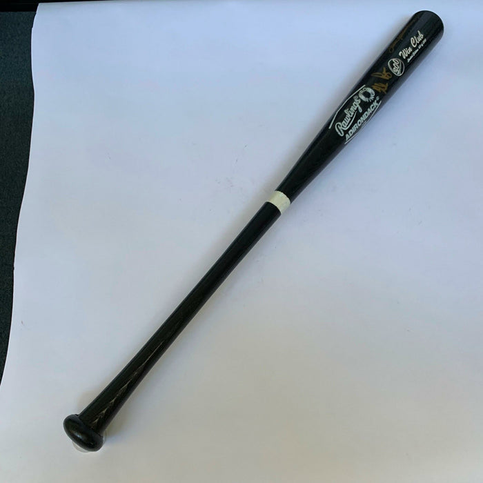 300 Win Club Signed Commemorative Bat Nolan Ryan Tom Seaver 8 Sigs With JSA COA