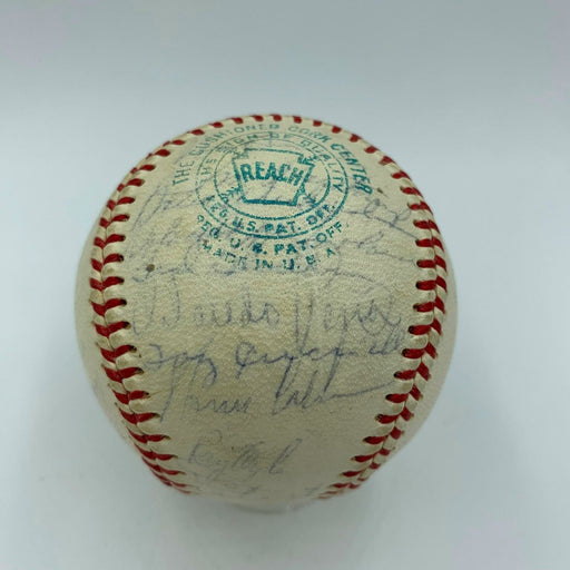 Rare 1967 Detroit Tigers Team Signed American League Baseball 34 Sigs JSA COA