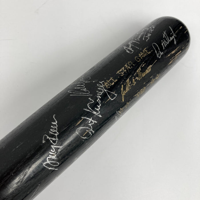 Jose Canseco 1989 All Star Game Team Signed Game Issued Bat 17 Sigs JSA