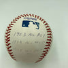 Pete Rose Signed Heavily Inscribed STAT Major League Baseball RJ Hologram