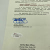 1947 New York Yankees World Series Champs Team Signed Baseball JSA COA