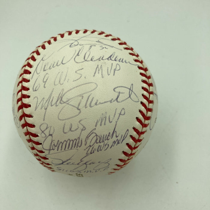 RARE World Series MVP's Multi Signed Baseball 16 Sigs With JSA COA