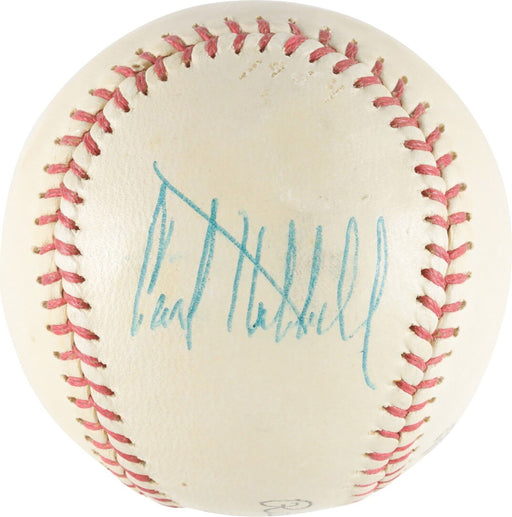 Carl Hubbell 1954 Single-Signed Autographed Baseball PSA DNA COA