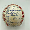 1961 New York Yankees World Series Champs Team Signed Baseball Mickey Mantle JSA