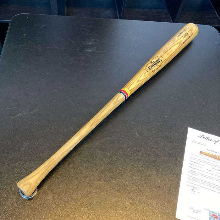 1986 Paul Molior Game Used Cooper Baseball Bat PSA DNA COA Excellent Game Use