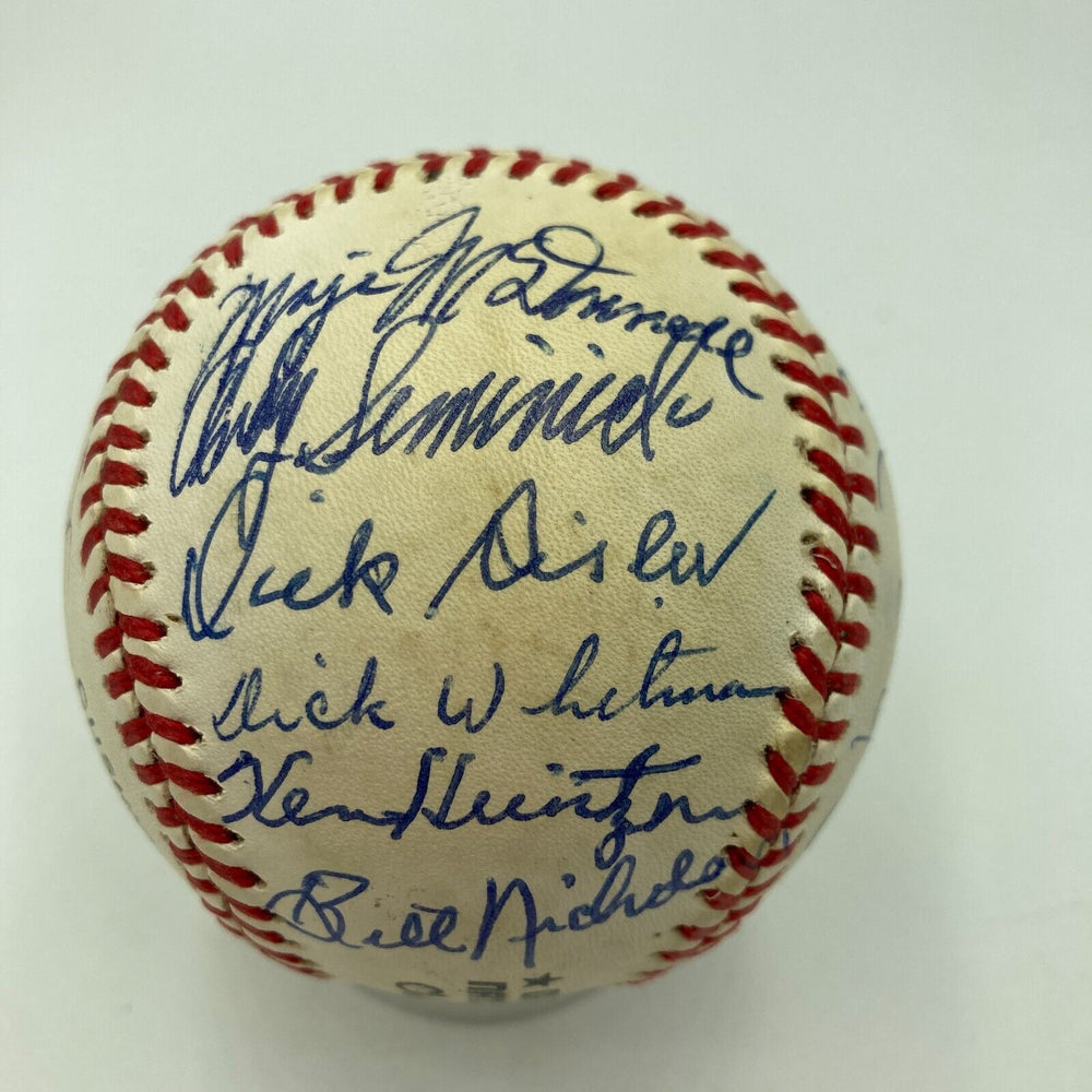 1950 Philadelphia Phillies Whiz Kids NL Champions Team Signed Baseball PSA DNA