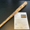 Beautiful World Series MVP's Multi Signed Bat 35+ Sigs With Derek Jeter JSA COA