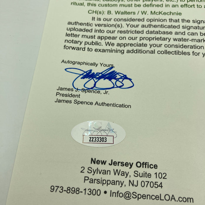 1940 Cincinnati Reds World Series Champs Team Signed Baseball JSA COA