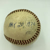 Mickey Lolich Signed Career Win No. 107 Final Out Game Used Baseball Beckett COA