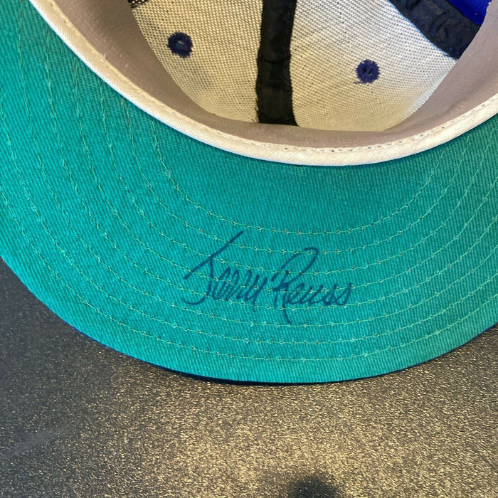 Jerry Reuss Signed 1970's Los Angeles Dodgers Game Model Baseball Hat JSA COA