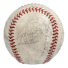 1945 Detroit Tigers World Series Champs Team Signed Baseball Beckett COA