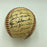 1951 Chicago White Sox Team Signed Autographed Baseball With Nellie Fox