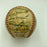 1966 Cleveland Indians Team Signed Official American League Baseball