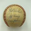 1965 Los Angeles Dodgers World Series Champs Team Signed Baseball Koufax JSA COA