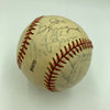 Willie Mays 1976 All Star Game Team Signed Baseball With JSA COA