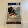 Rare 1992-93 Fleer Pervis Ellison Signed Promo Card With Fleer Stamp PSA DNA