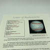 Mint Joe Dimaggio "Yankee Clipper" Signed American League Baseball #41/41 JSA