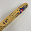 Beautiful Chicago Cubs Legends Multi Signed Cooperstown Bat Ernie Banks JSA COA