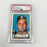 1952 Topps Eddie Mathews RC Signed Porcelain Baseball Card PSA DNA 9 MINT