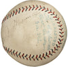 1930 World Series Umpires Signed Game Used Baseball Cardinals VS A's PSA DNA COA