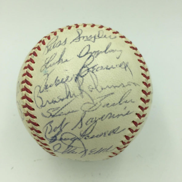 Rare 1963 Baltimore Orioles Team Signed American League Baseball PSA DNA COA